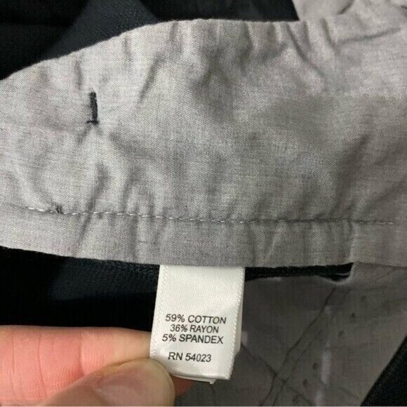 Banana Republic Sloan Pants 2 Dark Gray Slim Fit Career Stretch Trousers - Picture 8 of 8